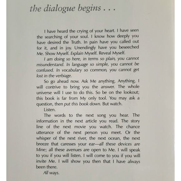 Conversations With God Books 1 2 3 Neil Donald Walsh Friendships With God - Picture 4 of 11